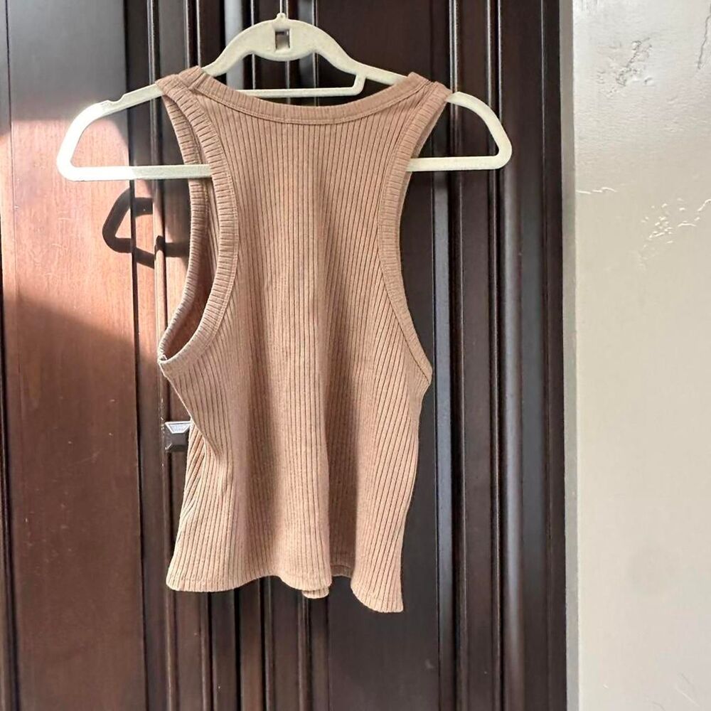 Good-american Women's Tan and Brown Vest - Picture 2 of 3